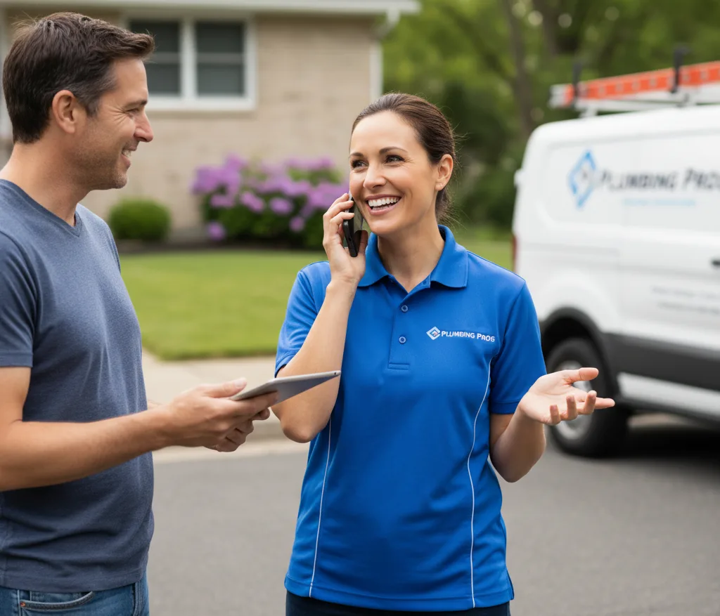 Grant Plumbing customer support in Mapleville